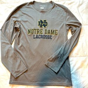 Notre Dame Lacrosse l/s shirt size s